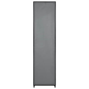 Kleiderschrank mit 4 Fächern Grau 175 x 45 x 170 cm