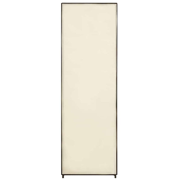 Kleiderschrank Creme 87 x 49 x 159 cm Stoff