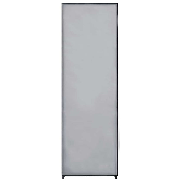 Kleiderschrank Grau 87 x 49 x 159 cm Stoff