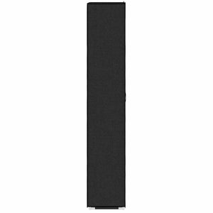 Schuhschrank Schwarz 60x30x166 cm Stoff