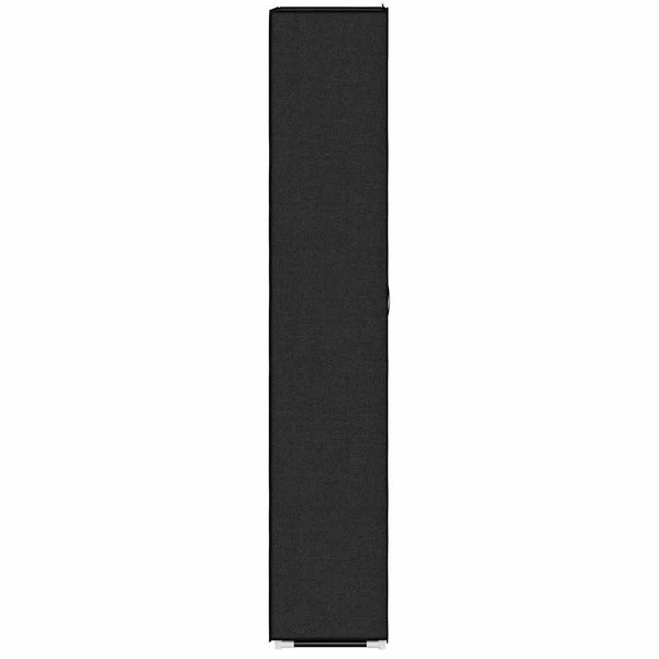 Schuhschrank Schwarz 60x30x166 cm Stoff