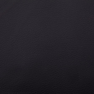 Massage-Chaiselongue mit Kissen Schwarz Kunstleder