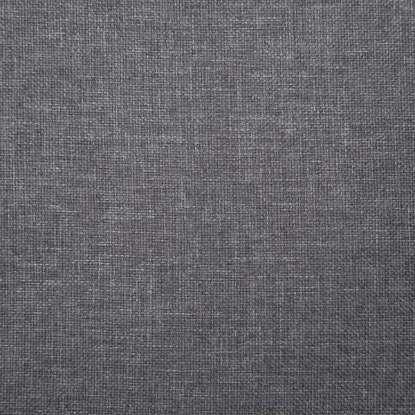 vidaXL Banc avec rangement 116 cm gris clair polyester