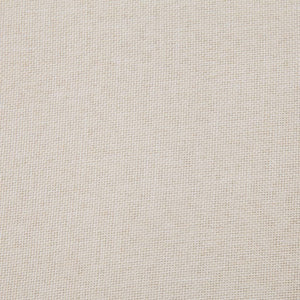 Bank mit Staufach 116 cm Creme Polyester