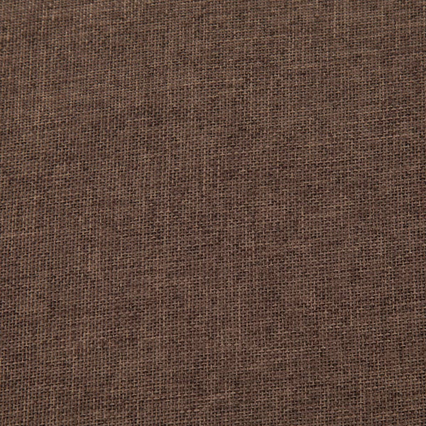 vidaXL Banc avec rangement 116 cm marron polyester
