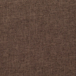 Bank mit Staufach 116 cm Braun Polyester