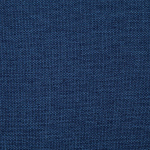 Bank mit Staufach 116 cm Blau Polyester