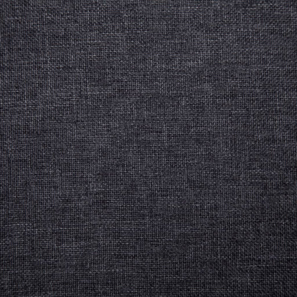 Sitzbank 139,5 cm Dunkelgrau Polyester