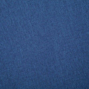 2-Sitzer-Sofa Stoff Blau