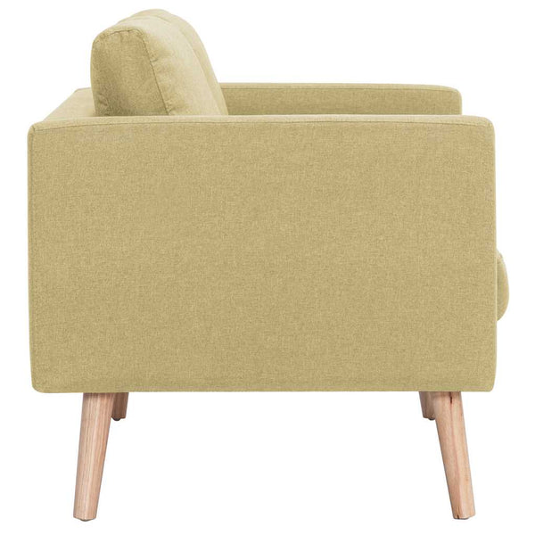 2-Sitzer-Sofa Stoff Grün