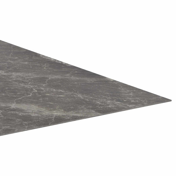 Schwarze PVC Bodenplanken, 55 Stk. (5,11 m²)