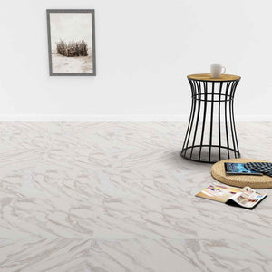 PVC Bodenplanken Weiß Marmor 5.11 m²