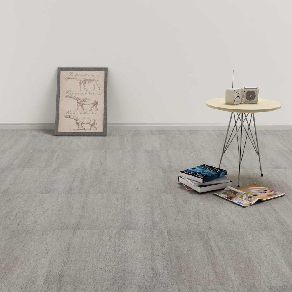 PVC Bodenplanken Dunkelgrau Melange 5,11 m²