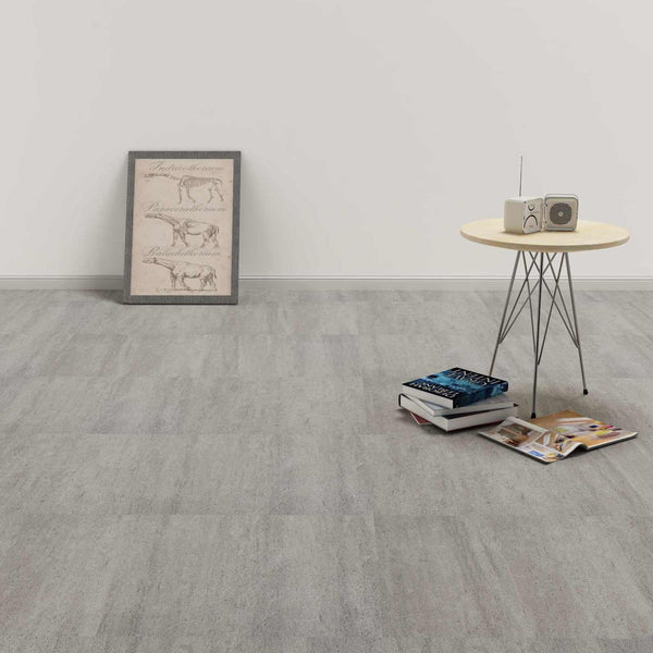 PVC Bodenplanken Dunkelgrau Melange 5,11 m²