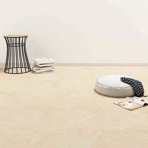 Selbstklebende PVC Bodenplanken Dunkelbeige 5,11 m²