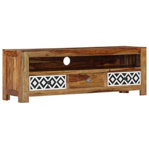 TV-Schrank 120x30x40 cm Massivholz Akazie