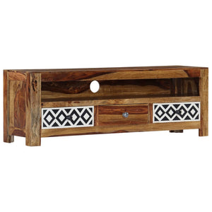 TV-Schrank 120x30x40 cm Massivholz Akazie