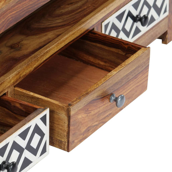 TV-Schrank 120x30x40 cm Massivholz Akazie