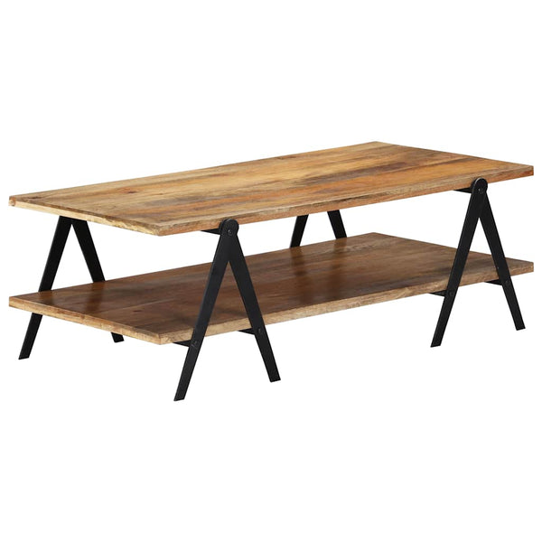 Couchtisch 115x60x40 cm Massivholz Mango