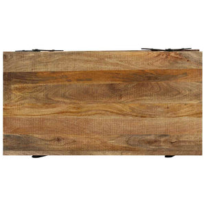 Couchtisch 115x60x40 cm Massivholz Mango