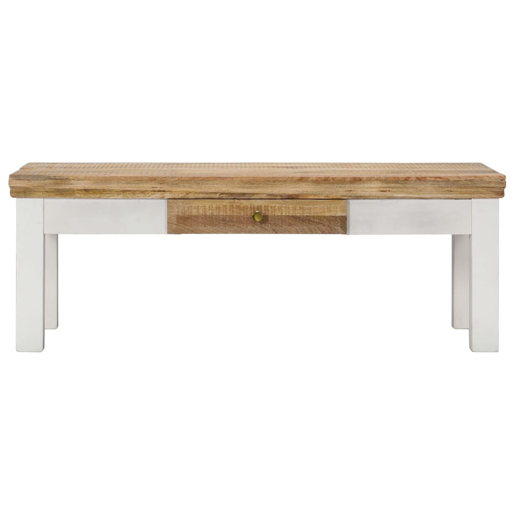 Couchtisch 110x50x40 cm Massivholz Mango