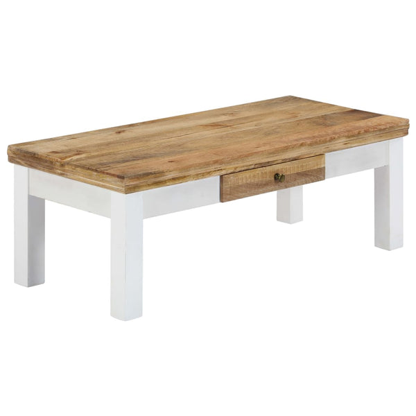Couchtisch 110x50x40 cm Massivholz Mango