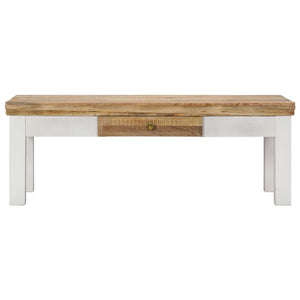 Couchtisch 110x50x40 cm Massivholz Mango