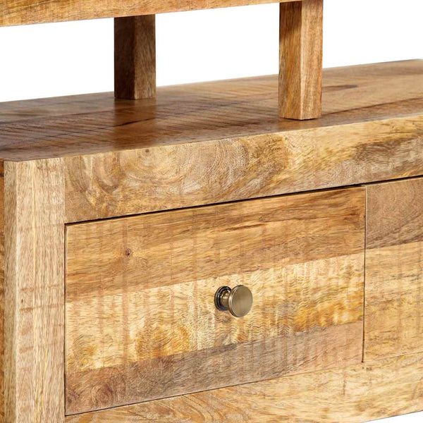 TV-Schrank 120x30x40 cm Massivholz Mango