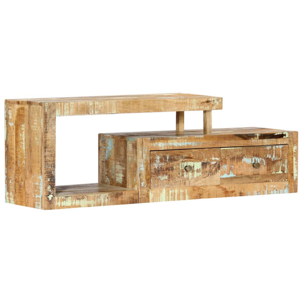 TV-Schrank 120x30x40 cm Altholz Massiv