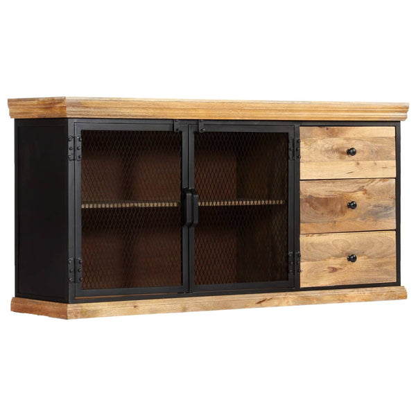 Sideboard 150x40x75 cm Massivholz Mango
