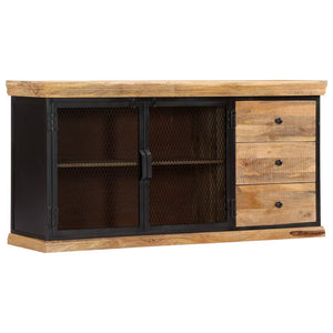 Sideboard 150x40x75 cm Massivholz Mango