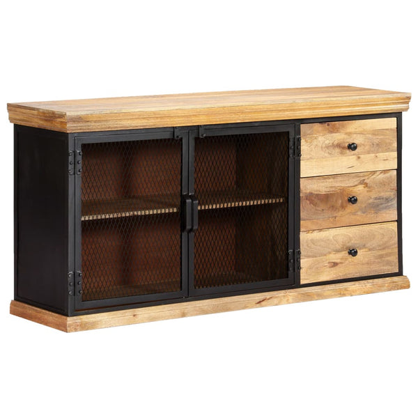 Sideboard 150x40x75 cm Massivholz Mango