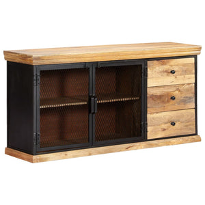 Sideboard 150x40x75 cm Massivholz Mango