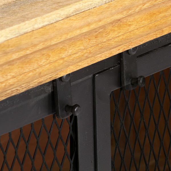 Sideboard 150x40x75 cm Massivholz Mango