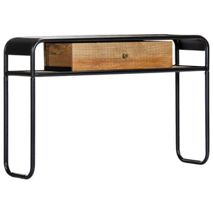 Konsolentisch 118 x 30 x 75 cm Massivholz Mango