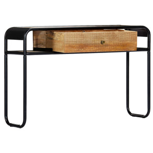 Konsolentisch 118 x 30 x 75 cm Massivholz Mango