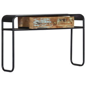 Konsolentisch 118x30x75 cm Altholz Massiv