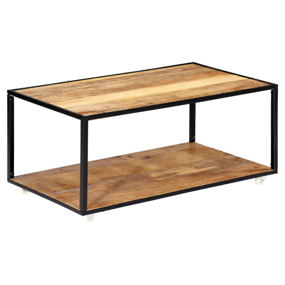 Couchtisch 90x50x40 cm Altholz Massiv
