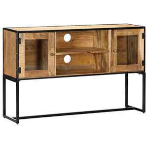 TV-Schrank 120x30x75 cm Altholz Massiv