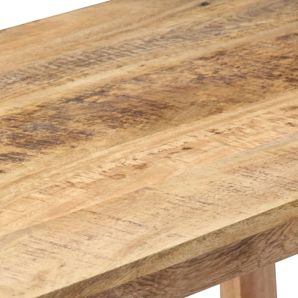 Schreibtisch 180 x 120 x 76 cm Massivholz Mango
