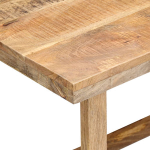 Schreibtisch 180 x 120 x 76 cm Massivholz Mango