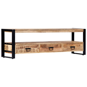 TV-Schrank 150 x 30 x 45 cm Massivholz Mango