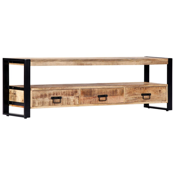 TV-Schrank 150 x 30 x 45 cm Massivholz Mango