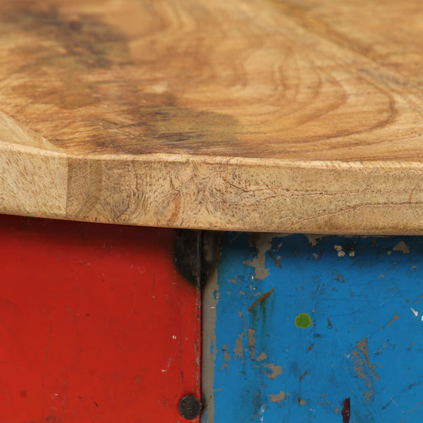 vidaXL Tables basses 2 pcs Bois de manguier massif