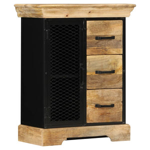 Sideboard 60x30x75 cm Massivholz Mango
