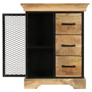 Sideboard 60x30x75 cm Massivholz Mango
