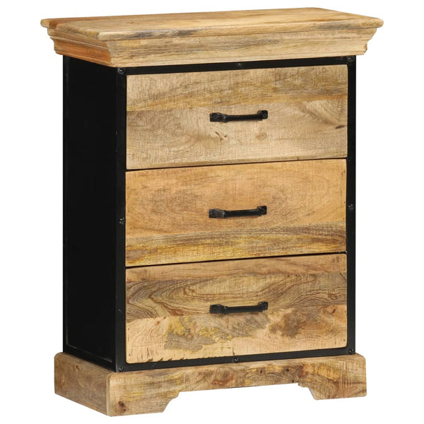 Kommode 60 x 30 x 75 cm Mango-Massivholz