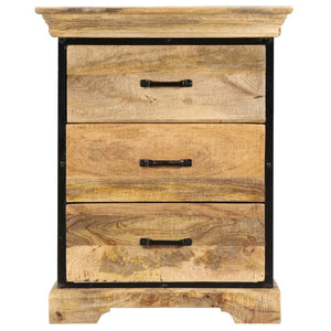 Kommode 60 x 30 x 75 cm Mango-Massivholz