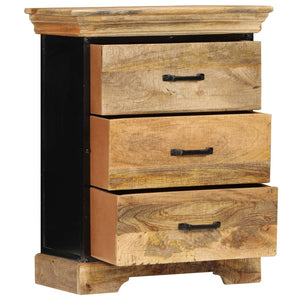 Kommode 60 x 30 x 75 cm Mango-Massivholz