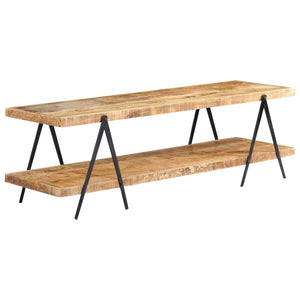 TV-Regal 160x40x50 cm Massivholz Mango